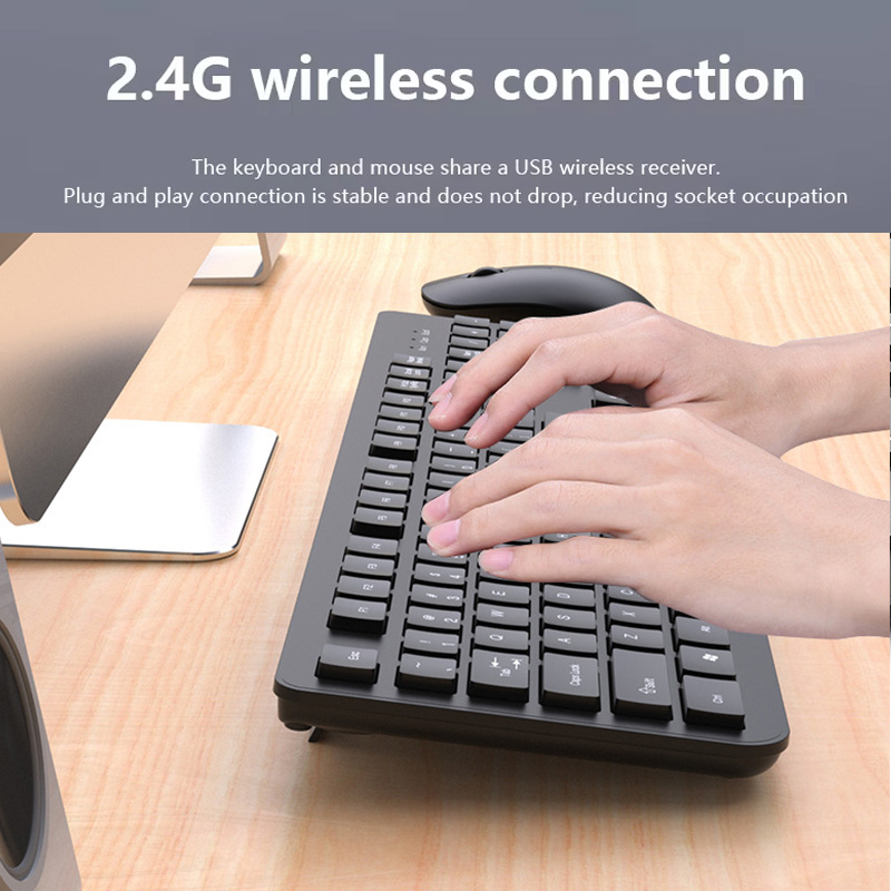 Set Mouse Keyboard Nirkabel 2. - Desk Setup Keyboard ulasan dan harga