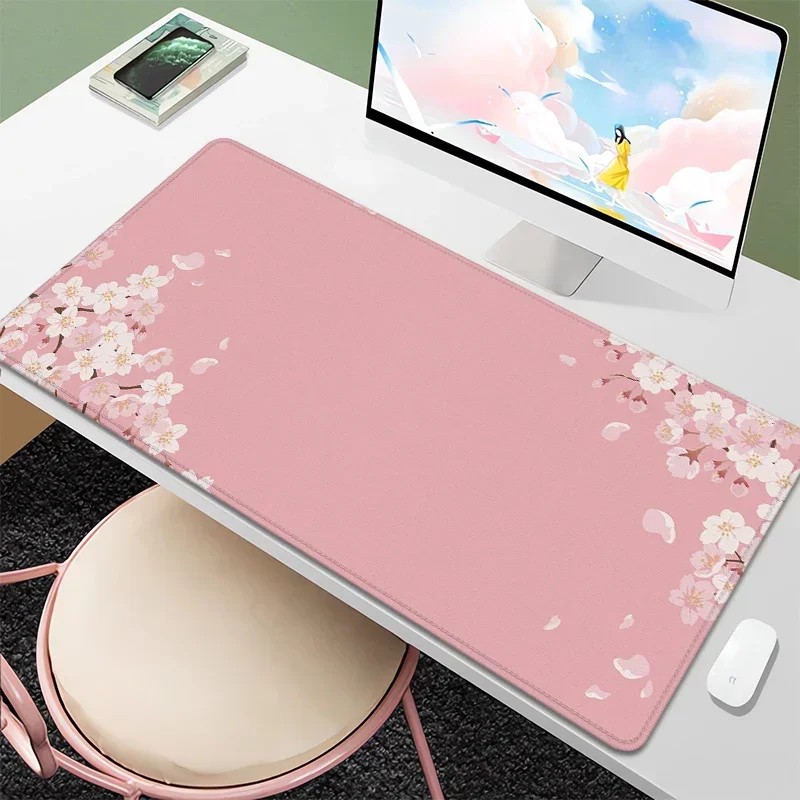 Alas Mouse Besar VIKAMA Cherry - Desk Setup Girly ulasan dan harga