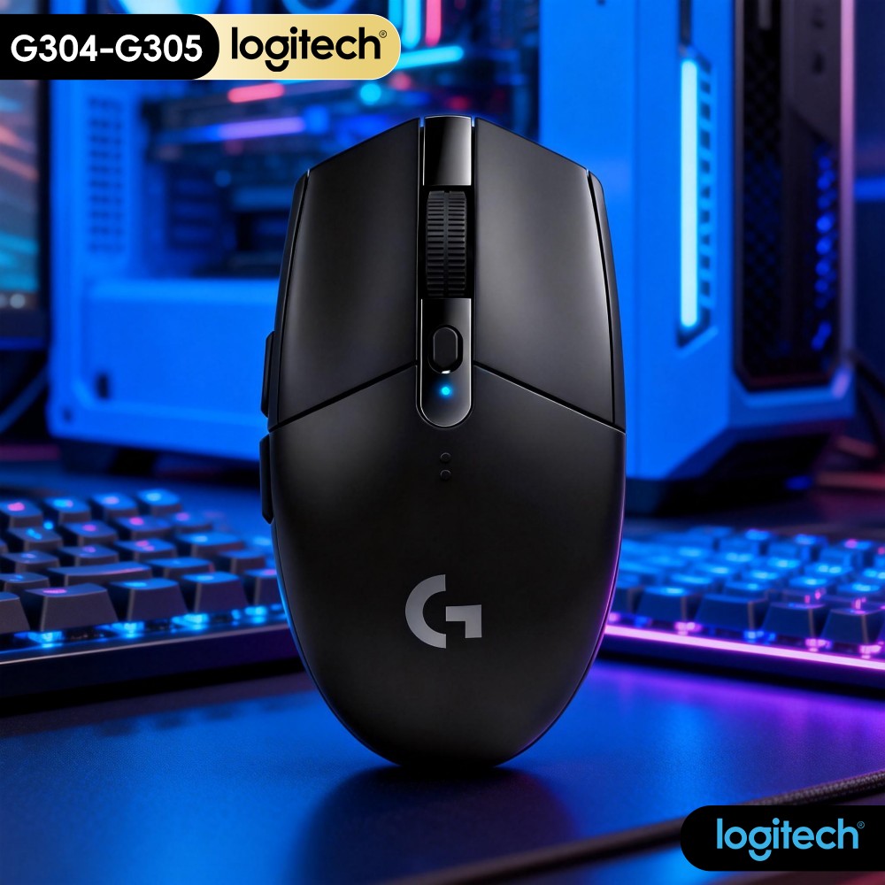 Mouse Nirkabel Logitech G304 T - Logitech Mouse G203 ulasan dan harga