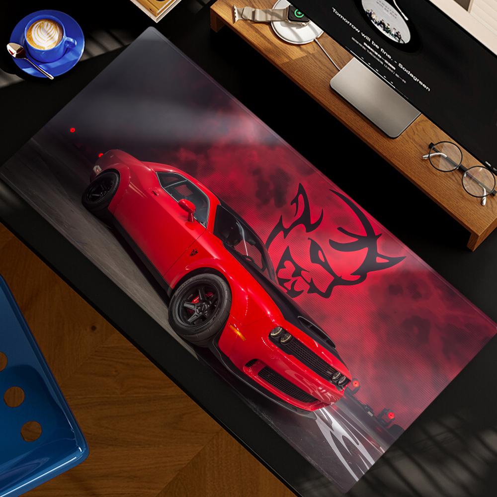 D-DodgeS Car Cool Mouse Pad XX - Desk Setup For Laptop ulasan dan harga