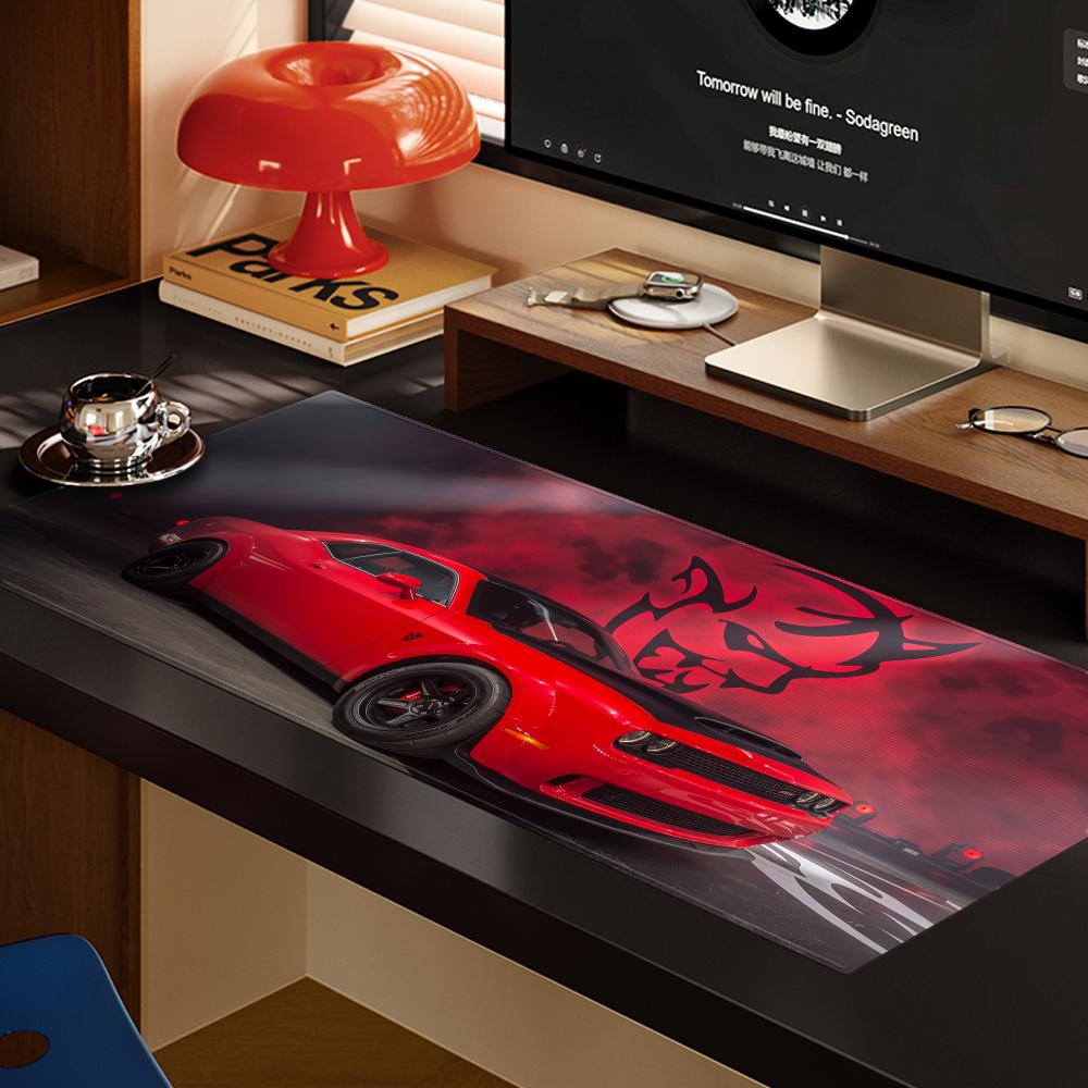 D-DodgeS Car Cool Mouse Pad XX - Desk Setup For Laptop ulasan dan harga