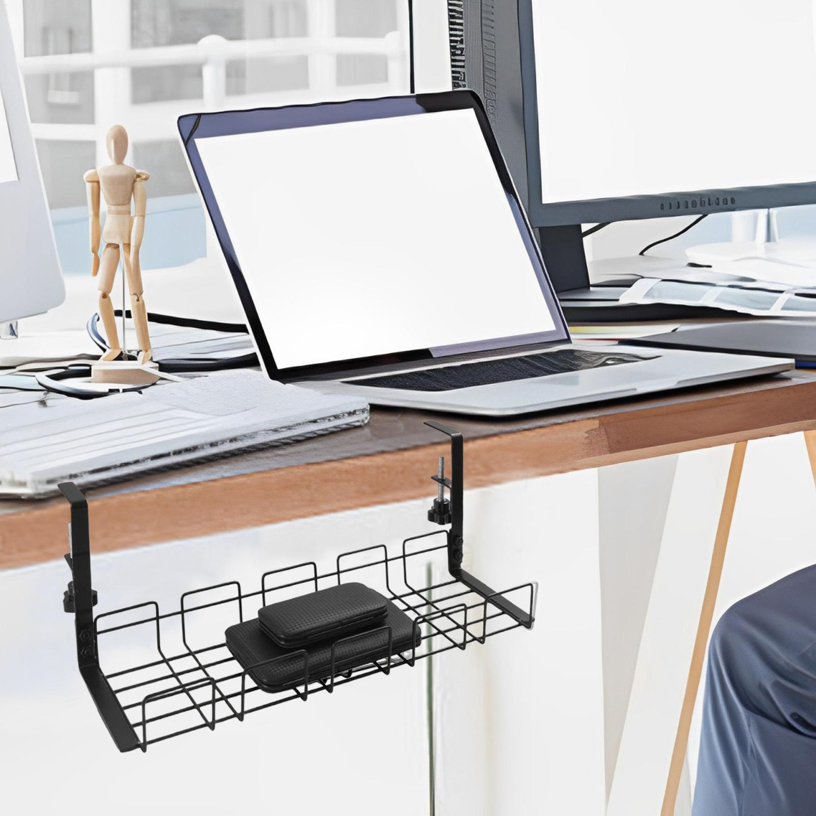 Manajemen Kawat Di Bawah Meja  - Desk Setup Studio ulasan dan harga