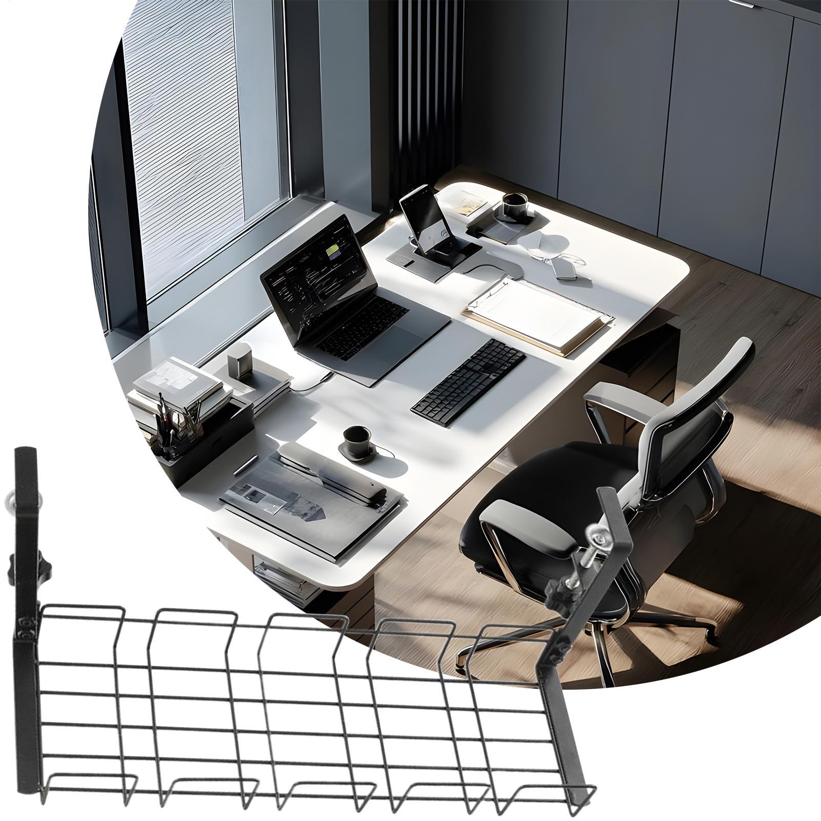 Manajemen Kawat Di Bawah Meja  - Desk Setup Studio ulasan dan harga