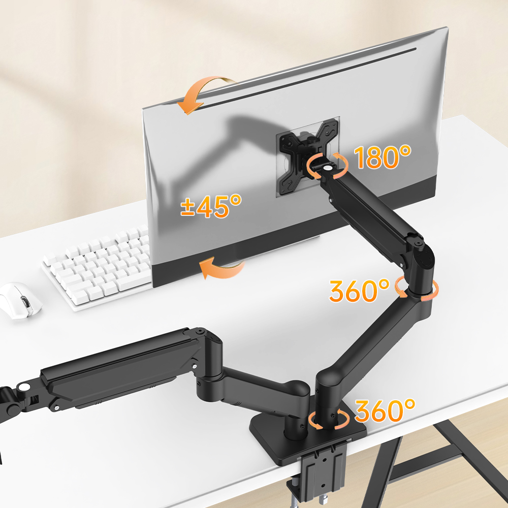 Lengan Monitor Aluminium Alloy - Desk Setup Monitor Arm ulasan dan harga