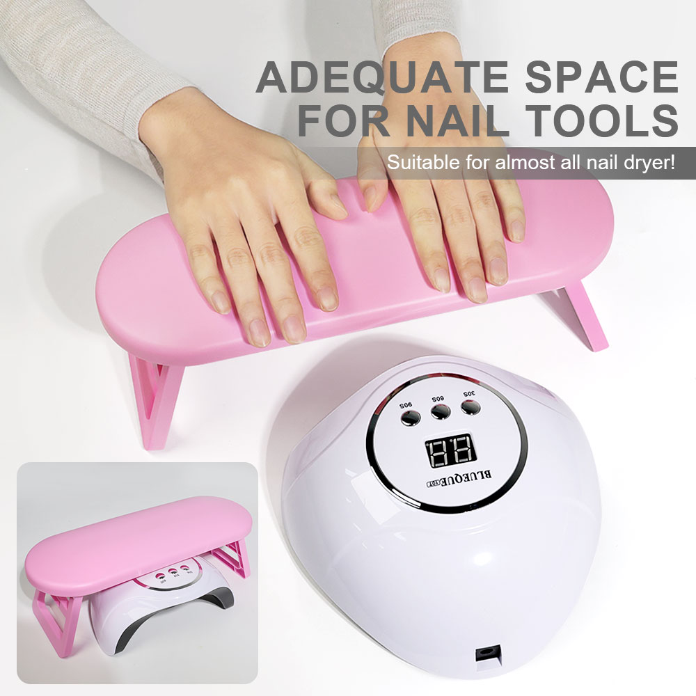 Bantal tangan desain portabel  - Desk Setup White ulasan dan harga