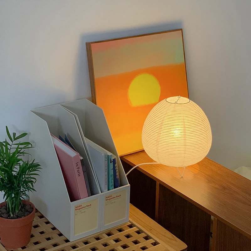 Lampu meja Led lentera kertas  - Desk Setup White ulasan dan harga