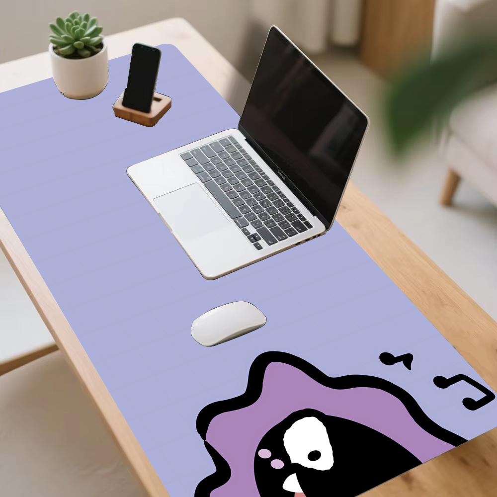 Alas Mouse Lucu Ungu dengan Ek - Desk Setup Gadgets ulasan dan harga