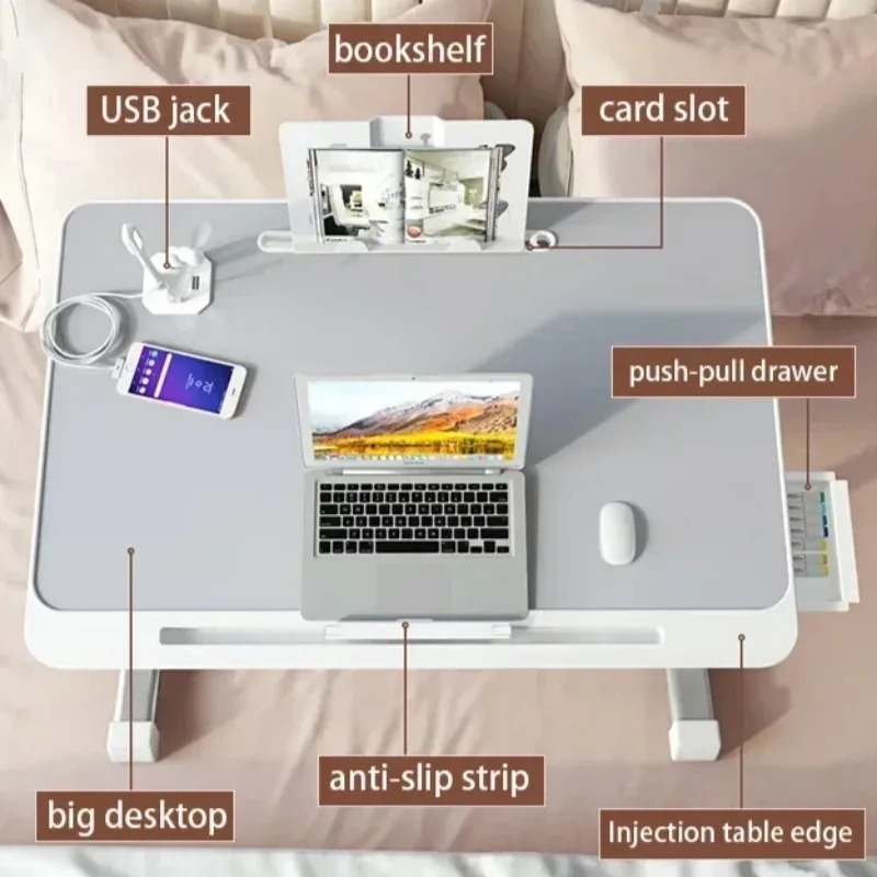 Meja Baki Tempat Tidur Laptop  - Desk Setup For Laptop ulasan dan harga