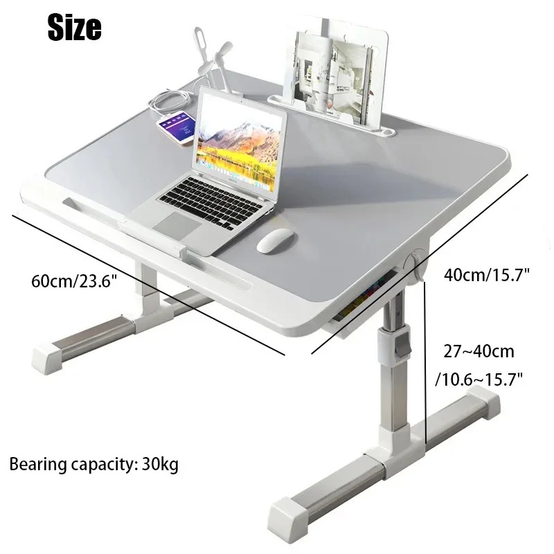 Meja Baki Tempat Tidur Laptop  - Desk Setup For Laptop ulasan dan harga