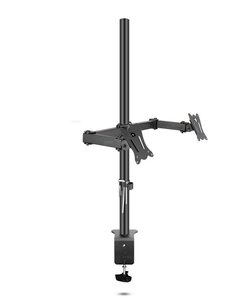 T902-280 Dudukan Monitor Ganda - Desk Setup Monitor Arm ulasan dan harga