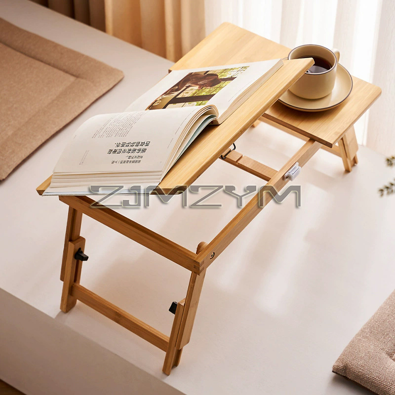 Meja Laptop Lipat Bambu Minima - Desk Setup For Laptop ulasan dan harga