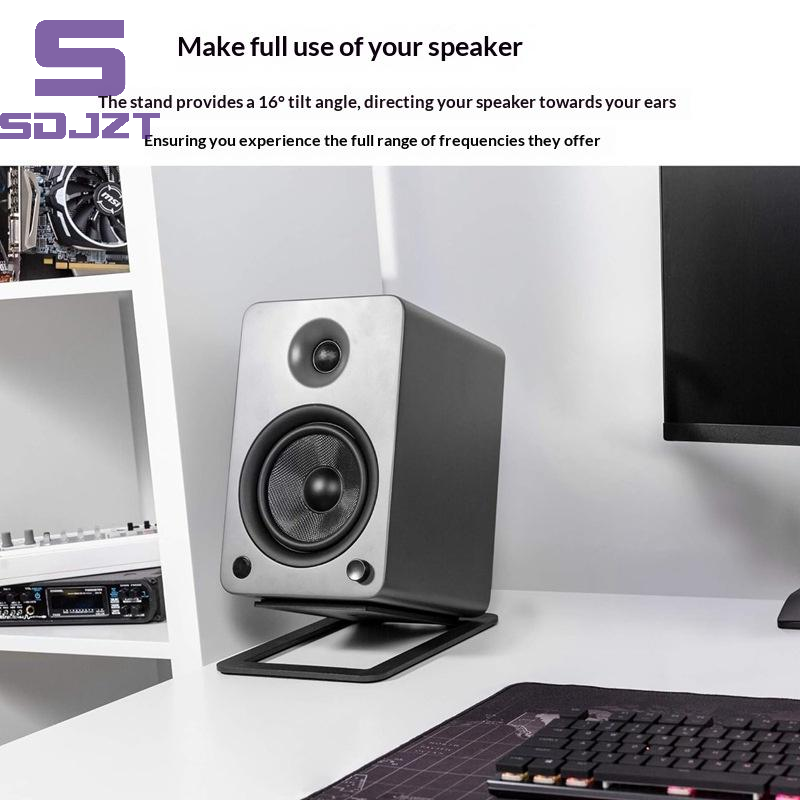 Penyangga Speaker Desktop 2pcs - Desk Setup With Speakers ulasan dan harga