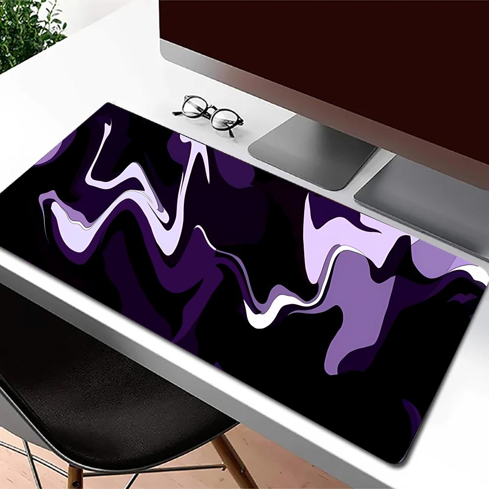 Alas Mouse Playmat Ungu Hitam  - Desk Setup Gadgets ulasan dan harga