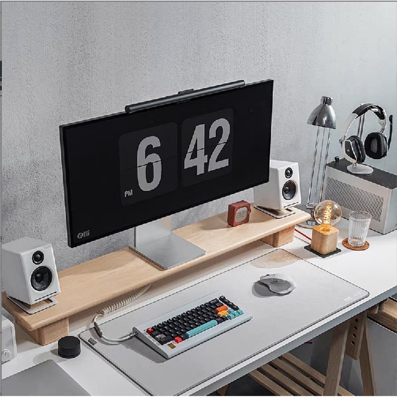 B03B-Desktop Speaker Stand 2 B - Desk Setup With Speakers ulasan dan harga