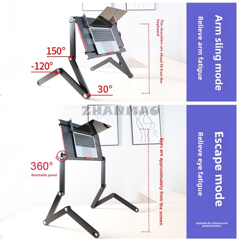 Berbaring Datar Di Tempat Tidu - Desk Setup For Laptop ulasan dan harga