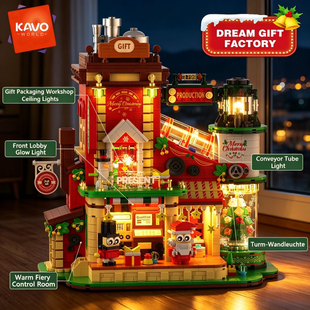 KAVOWORLD 2775PCS Mainan Blok  - Desk Setup Girly ulasan dan harga