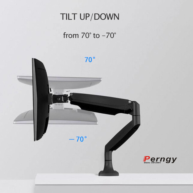 D-MOUNT D80 Alumin Logam 2-10K - Desk Setup Monitor Arm ulasan dan harga