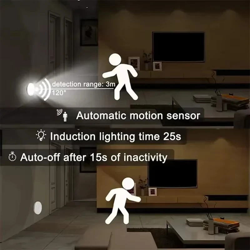 Lampu Malam Sensor Gerak Dapat - Desk Setup White ulasan dan harga