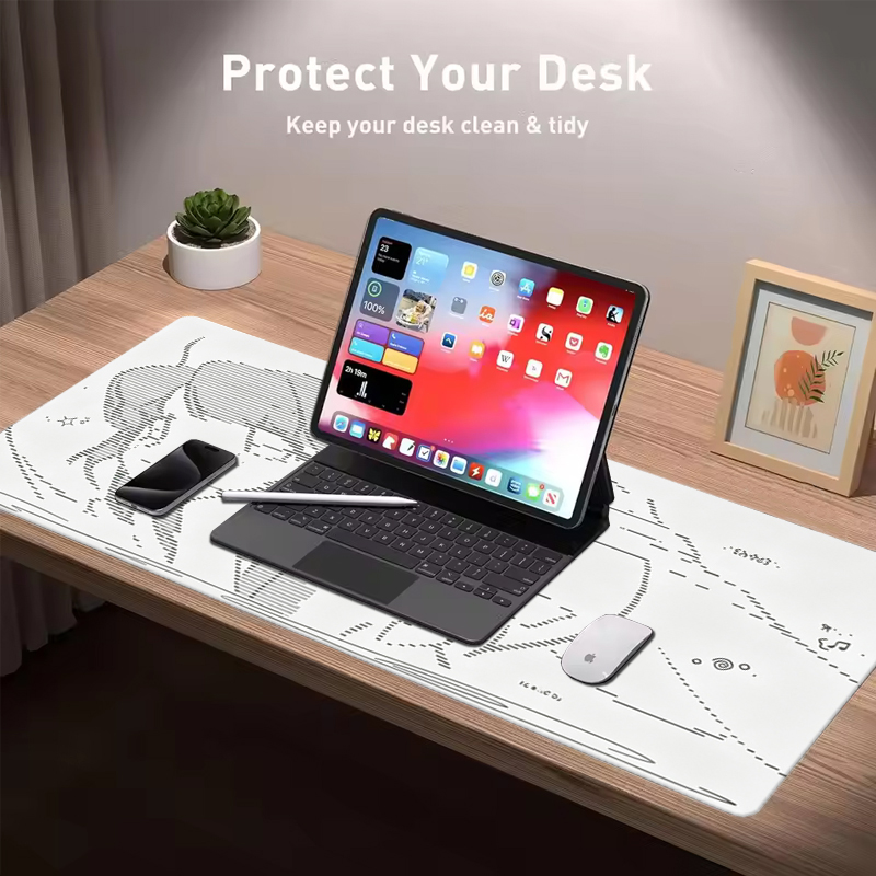 1 Buah Alas Mouse Kulit Anime  - Desk Setup Kawaii ulasan dan harga