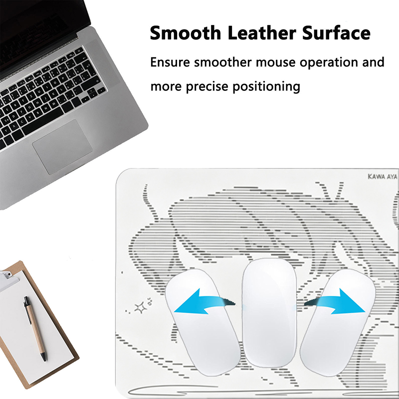 1 Buah Alas Mouse Kulit Anime  - Desk Setup Kawaii ulasan dan harga