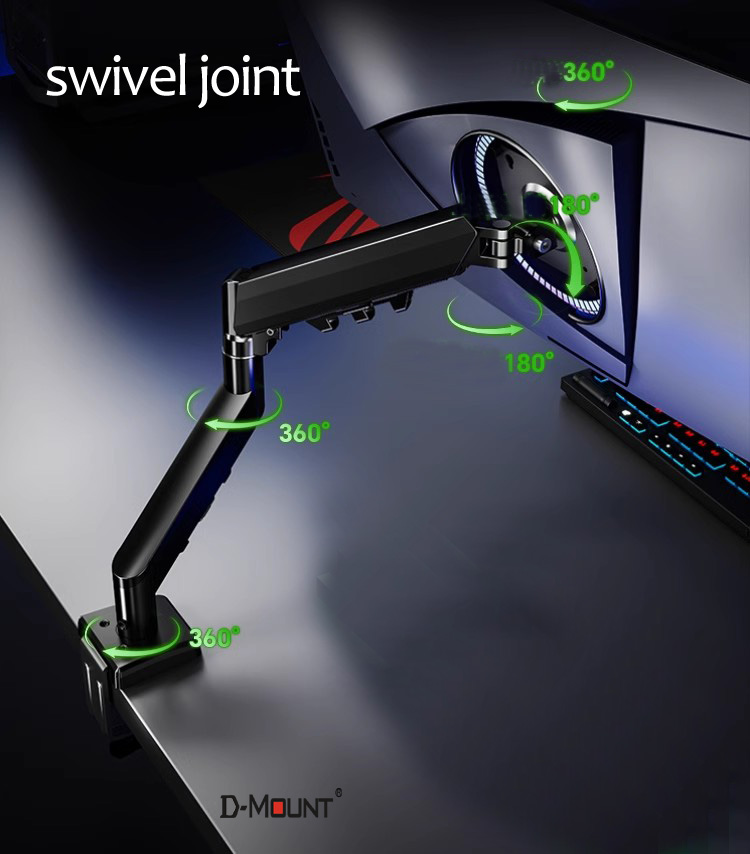 D-MOUNT D90 Dudukan Monitor De - Desk Setup Monitor Arm ulasan dan harga